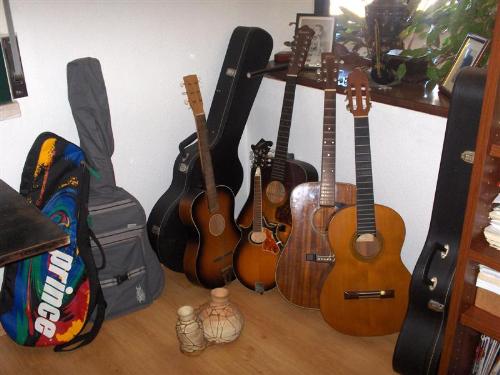 Musical instruments - These are some of my musical instuments, the less used