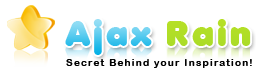 AjaxRain logo - this is the site logo for AjaxRain