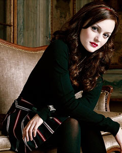 Yes it's me! no questions asked. LOL! - Leighton Meester of Gossip Girl