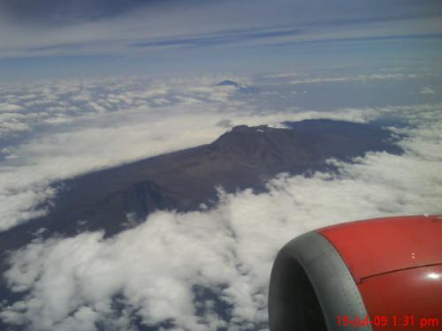 Mountains - This is the tip of mount kenya called standing at 5199 meters hv is the second highest mountain in africa