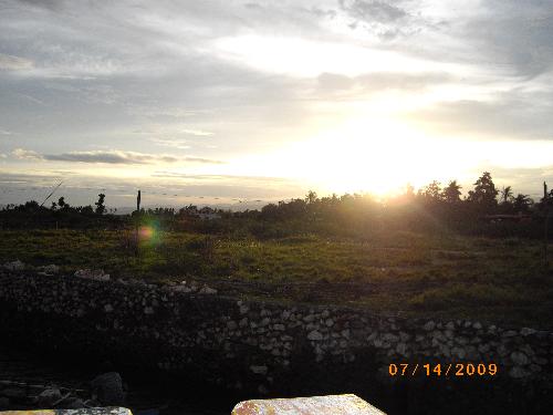 SunSet - almost the sun down