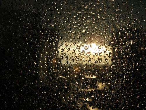rain - rain on the glass