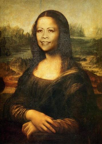Mi Mona Lisa - I was so amused with the photo effects on the photos a friend sent me. So I looked for the site that does online photo effects. I found Photofunia! I thought I'd try the effects on my photo and this is the result of that adventure.  Do you think I should have been Leonardo da Vinci's model for the Mona Lisa painting? Naaah! The enigmatic expression that made it a famous painting is now gone. Nevertheless, I had fun with my photo. Try it on your own photo!