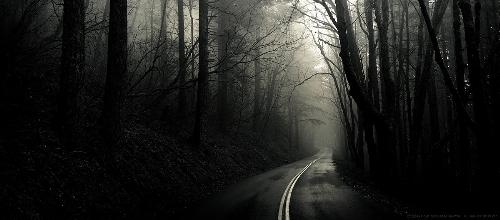 black can be beautiful - Arriving somewhere but not here.