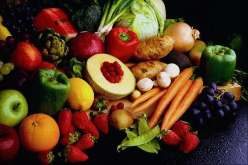 fruits and vegetables photo - eating fruits and vegetables are good for health.