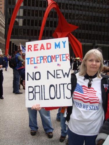 0bama's teleprompter - We all know how much 0 depends on his teleprompter. He needs to read this message several times