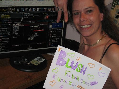 fubar - me with my silly fubar sign