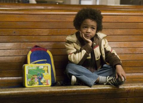 In pursuit of happyness - i just loved this little kid in the movie....so cute... :-)