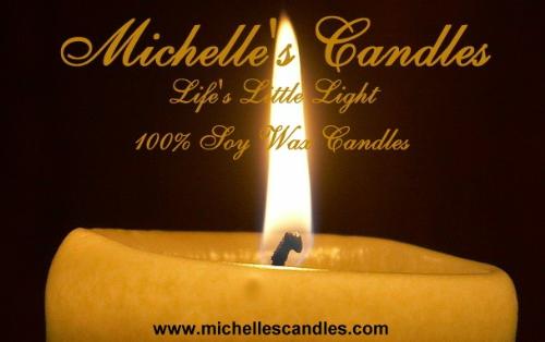 Michelle's Candles - My new adventure! My logo!