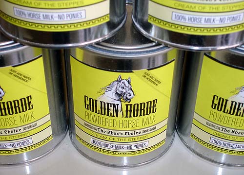 Anyone for some Horse Milk? - It cant be any weirder than drinking milk from cows can it?