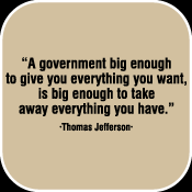 Thomas Jefferson Had It Right - Come on folk think about it!