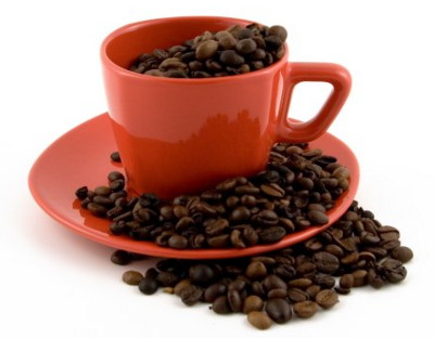 coffee beans in a cup - I love coffee. Nice pic of coffee beans in a cup