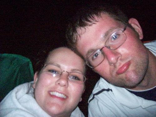 Me and Ryan 3rd of july 2009 - This is me and my boyfriend Ryan. We were at a party on lake Michigan to celebrate the 4th of July!