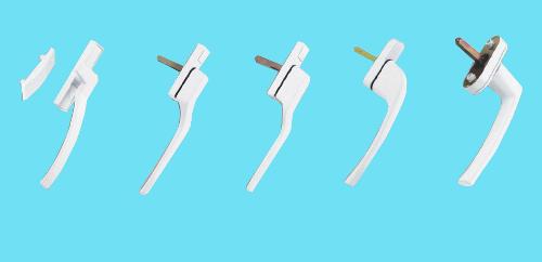 Handles for Plastic-steel windows - Many different types,colours and materials used available. Beautiful appearance. Excellent properties. Lower costs. More competitive price. ... First choice for you!