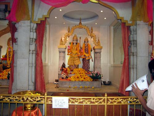 Sita- Ram statues - These are the statues of Lord Sita and Ram in one of the temple in Bangkok,Thailand