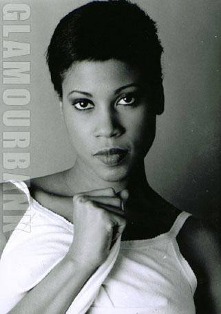 Potrait model - Black and white glamour photo (not digital)