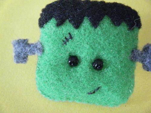 Frank N. Stein - Currently in my etsy shop.   lizziboo.etsy.com