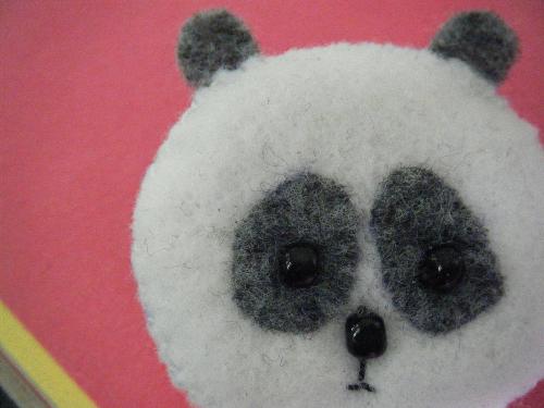 Panda pin - This is currently in my etsy shop  lizziboo.etsy.com