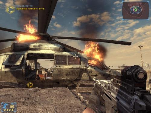 A screen from fronlines -fuel of war - Play this ....and you wont regret....