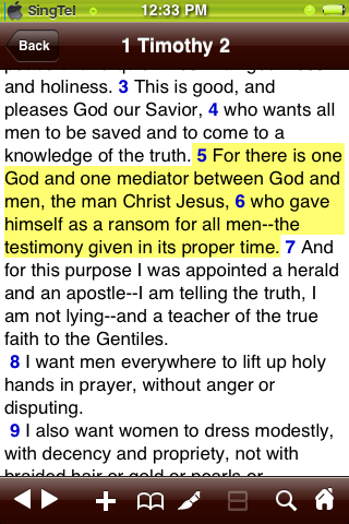 My Fave Bible Verse (photo) - Read the highlighted on yellow verse.