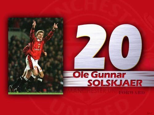 A true legend..... - Ole gunnar solskjaer....in his early days