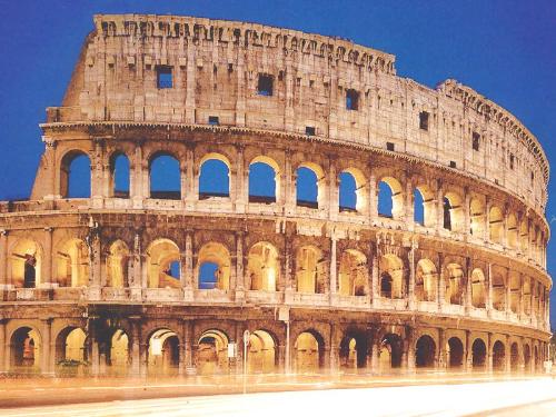 Colosseum - Ruins of the roman colosseum