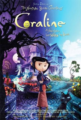 coraline - girl heroin, who saves her family from the spider witch
