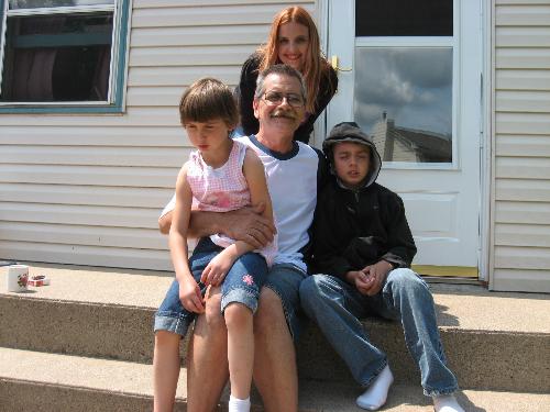 Partial Family Shot - Myself, my daughter (Minnie),  my oldest granddaughter,and my oldest grandson.