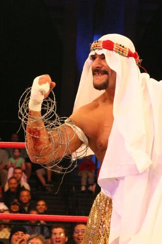 Sabu - Legendary hardcore wrestler, Sabu.