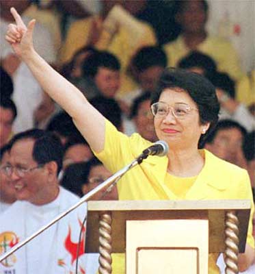 Mother of Philippine Democracy - Aquino's presidency saw the restoration of democratic institutions in the Philippines, through the enactment of a new Constitution which limited the powers of the presidency, restored the bicameral Congress, and renewed emphasis on civil liberties. Aquino died on August 1, 2009 from colon cancer.