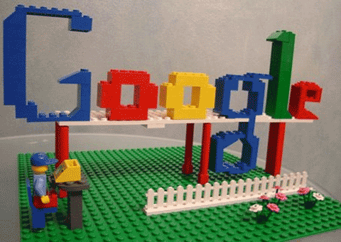 Google - A lego creation of Google