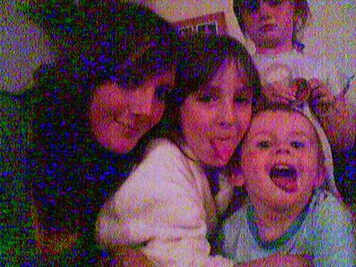 me and my brothers and sisters - me with my younger brothers and sisters :)