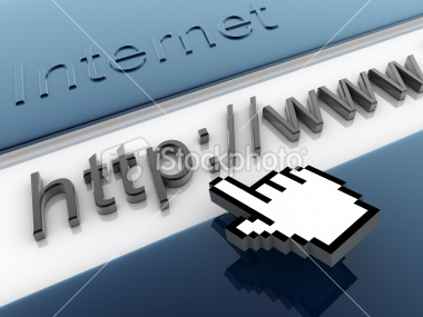 Internet  - Crores of websites are available in the net and each and everyone is identified with their unique address, which will start with htto://www. and followed by the site address.This is also known as URL of the site(Uniform Resource Locator).