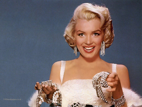 Diamonds are a girl's best friend - Marilyn Monroe.