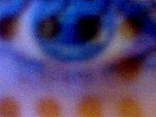 My eye... - Part of my weird collection of pictures of my eyes.