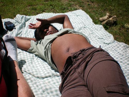 Picnic in the woods - The beauty of having a picnic in the woods is that you can be completely alone with nature. But the best part is that you can enjoy your significant other in the complete natural state...having sex.