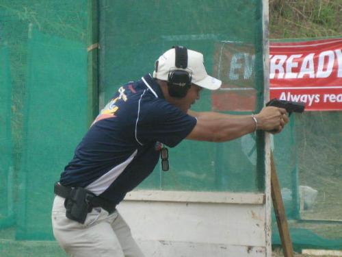 Practical Shooting - Practical Shooting is the fastest growing shooting sport in the world to date. Combining the elements of Speed, Power and Accuracy, it is a venue that seeks to develop and test an individual shooting skills in a controlled sporting environment. Practical shooting mathes are realisic, diverse and fun, mixing props such as barricades, doors, shooting ports, tunnels and other everyday objects with full or partially exposed targets, moving targets, penalty-carrying no-shoot targets and steel reactive targets to test the skills and techniques of the practical shooting competitor.