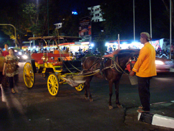 Andong@Malioboro Jogjakarta - Indonesia - It's Jogjakarta's traditional transportation