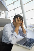 Computer problem - User becomes frustrated