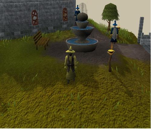 The runecrafting robe - A screenshot of the The runecrafting robe