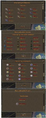 RC guild shop - The things you can buy with tokens from the RC guild.