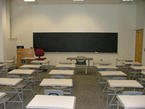 Classroom - Where students must suffer!!! Muhahahaha...no really, we love this place