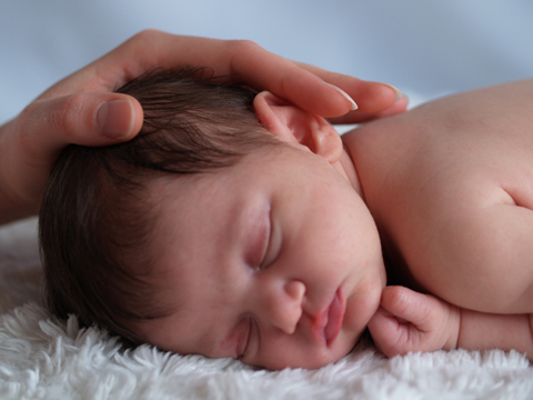 Newborn Baby - The beauty of a sleeping newborn baby