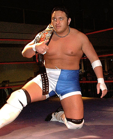 Samoa Joe - TNA wrestler Samoa Joe when he was in ROH