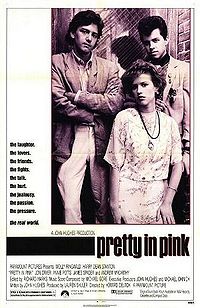 Pretty in Pink - This is a photo of the cast in the movie Pretty in Pink by John Hughes