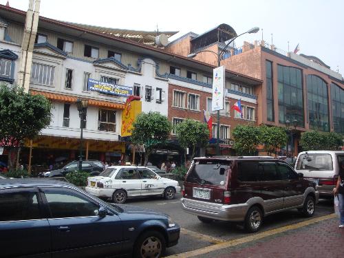 busy street at Baguio City - picture taken at busy street... Baguio City