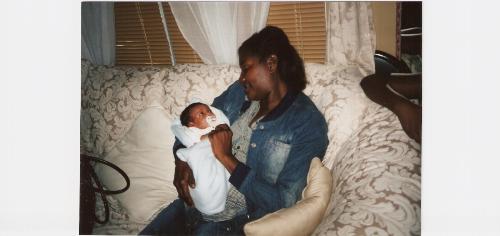 Grandma Yvette and Lil Charles - Isn't that just the sweetest thing!