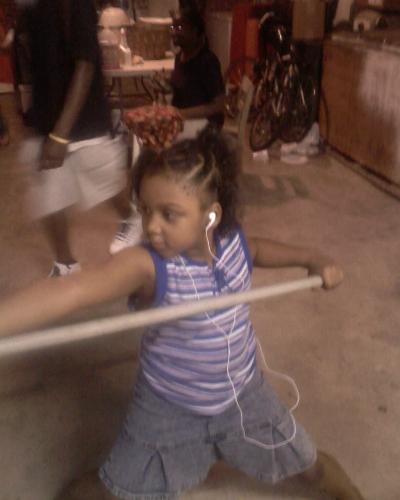 Kung Fu Kaya - My lil girl is hardcore... Happy Bday Kaya