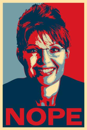 Palin - Palin's response to Obama's popular poster