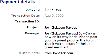 Joyclick - joyclick is back!